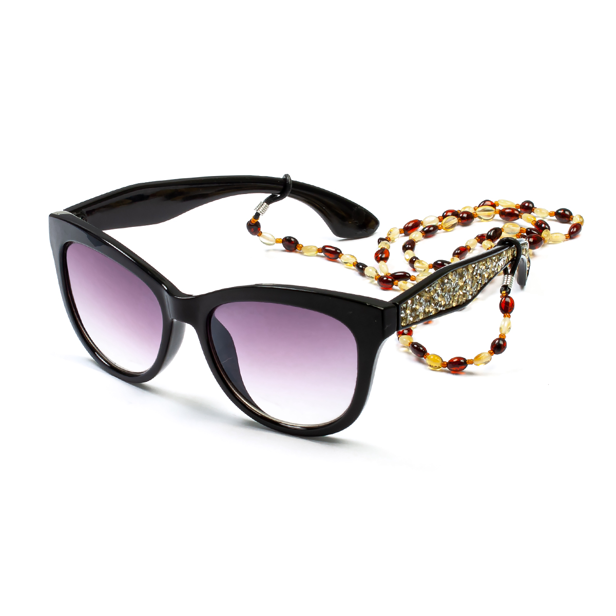 Бусы для очков Янтарь